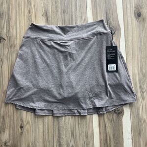 NEW Zobha Peri Skort Skirt Size XL‎ Heather Jersey Purple Shorts Sporty Workout
